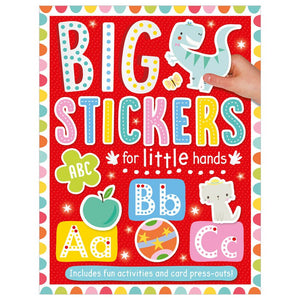 Product image 1 of Big Stickers for Little Hands ABC, a sticker activity book for ages 3+, by Make Believe Ideas.