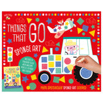 Product image 1 of Busy Bees Things That Go Sponge Art, a box set for ages 3+, by Make Believe Ideas.