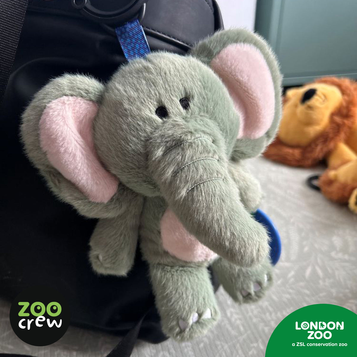 Clip & Go Elephant 5 (5060236484253) by Make Believe Ideas