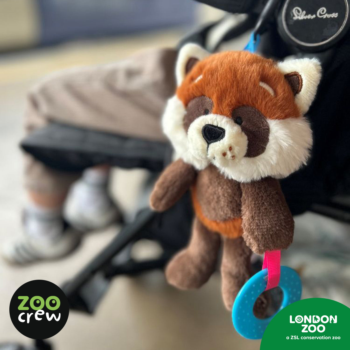 Clip & Go Red Panda 4 (5060236484239) by Make Believe Ideas