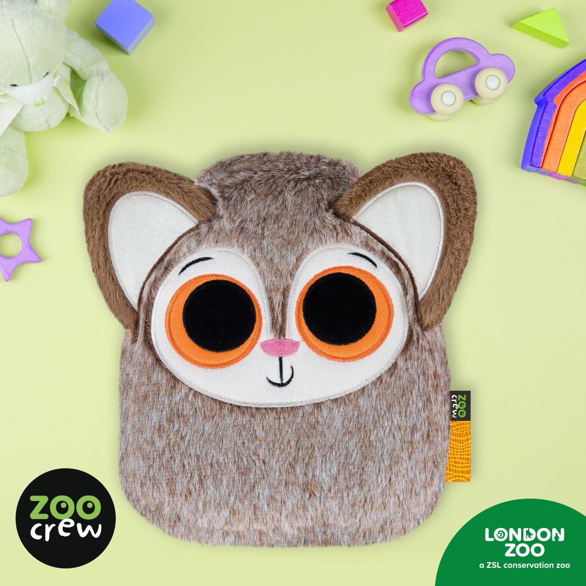 Cuddly Lined Notebook Bush Baby 2 (9781836427834) by Make Believe Ideas