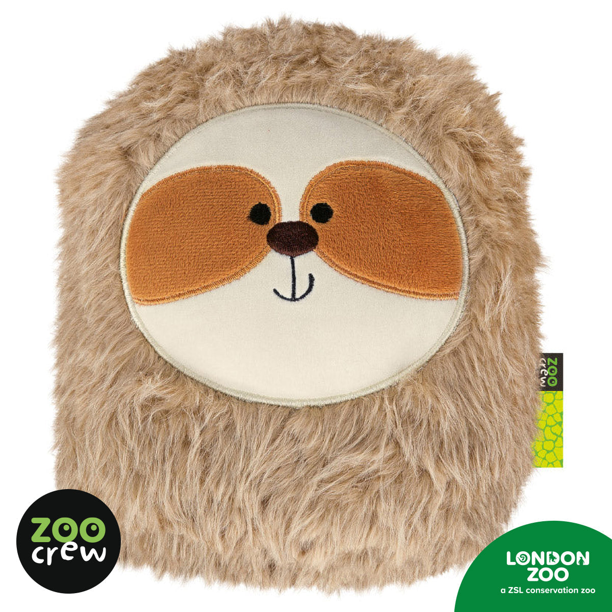 Product image 1 of Cuddly Lined Notebook Sloth, a stationery item for ages 3+, by Make Believe Ideas.