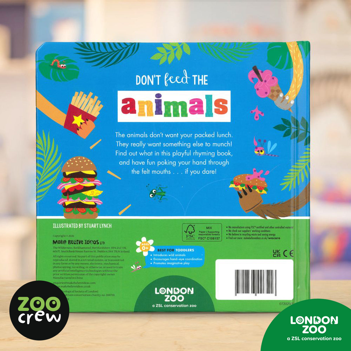 Don't Feed the Animals 5 (9781836426516) by Make Believe Ideas