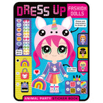 Product image 1 of Dress Up Fashion Dolls Animal Party, a sticker activity book for ages 5+, by Make Believe Ideas.