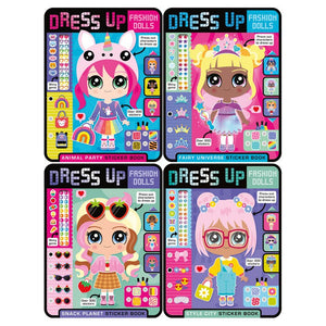 Product image 1 of Dress up Fashion Dolls Pack (with gems), a pack for ages 5+, by Make Believe Ideas.