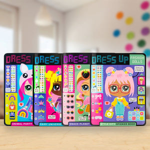 Product image 2 of Dress up Fashion Dolls Pack (with gems), a pack for ages 5+, by Make Believe Ideas.