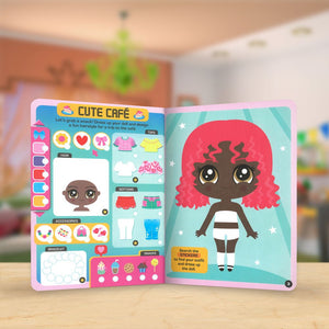 Product image 3 of Dress Up Fashion Dolls Style City, a sticker activity book for ages 5+, by Make Believe Ideas.