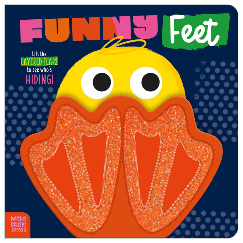 Product image 1 of Funny Feet, a board book for ages 0+, by Make Believe Ideas.