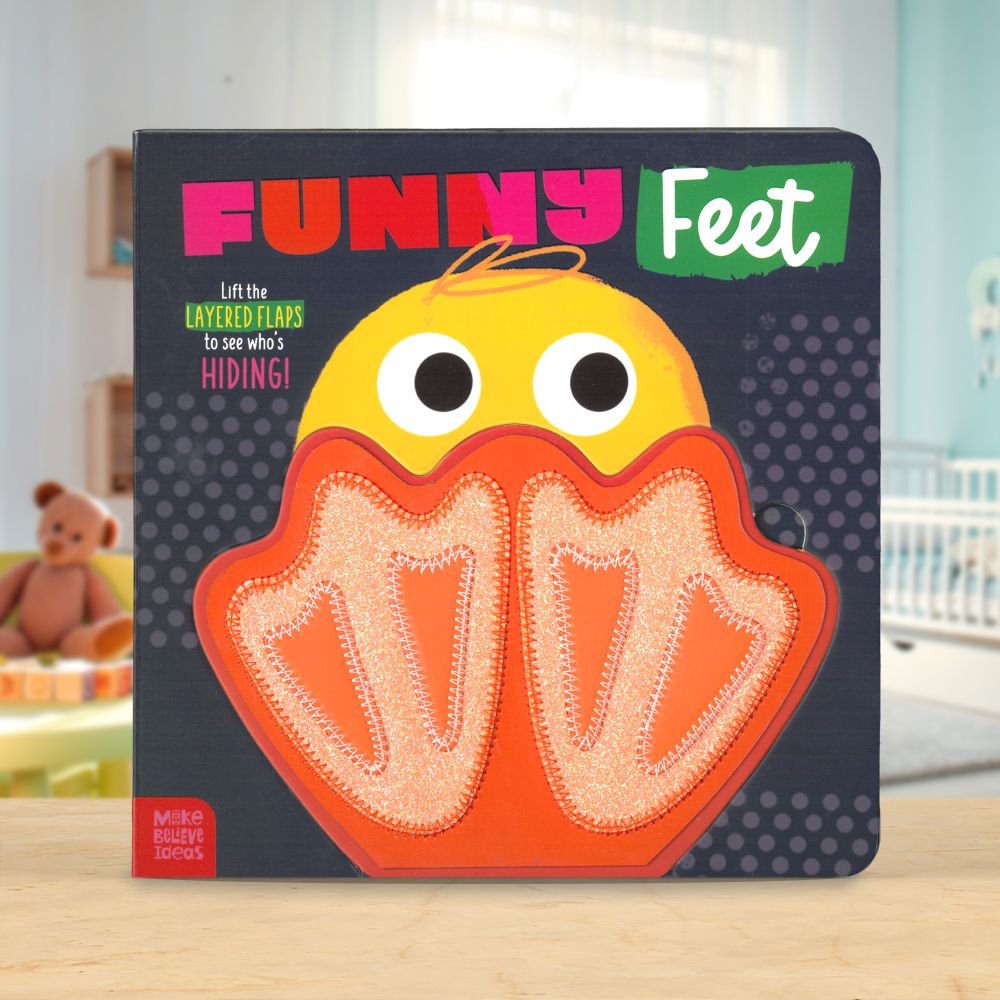 Product image 2 of Funny Feet, a board book for ages 0+, by Make Believe Ideas.