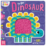 Product image 1 of Groovy Baby D is for Dinosaur, a board book for ages 0+, by Make Believe Ideas.