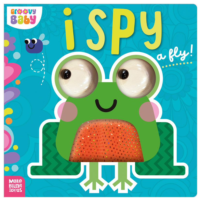 Product image 1 of Groovy Baby I Spy a Fly!, a board book for ages 0+, by Make Believe Ideas.