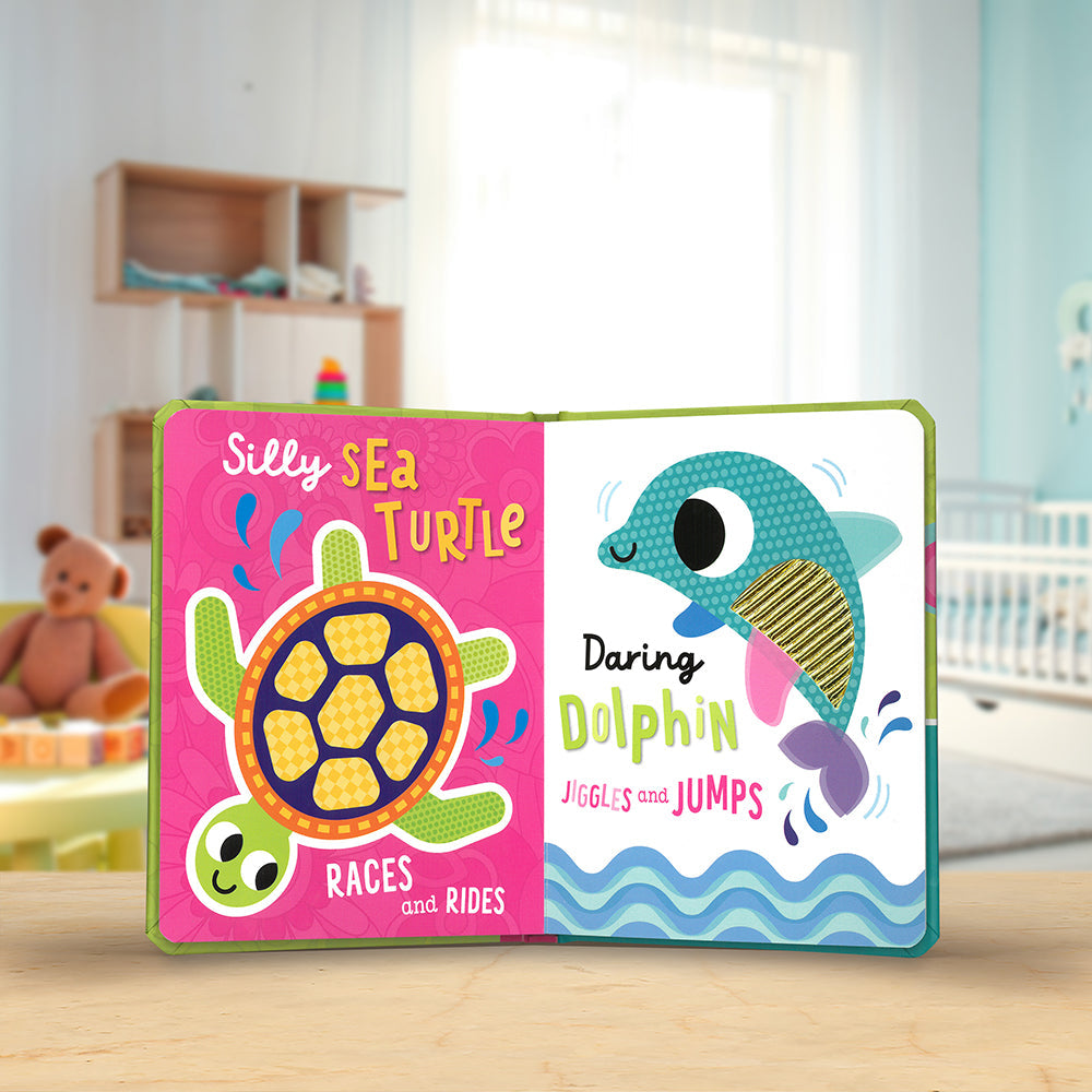 Product image 5 of Groovy Baby Shiny Shark, a board book for ages 0+, by Make Believe Ideas.