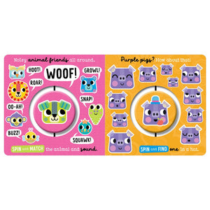 Product image 12 of Groovy Baby Spin and Find, a board book for ages 0+, by Make Believe Ideas.