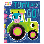 Product image 1 of Groovy Baby Turn and Go!, a board book for ages 0+, by Make Believe Ideas.