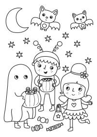Halloween Colouring
