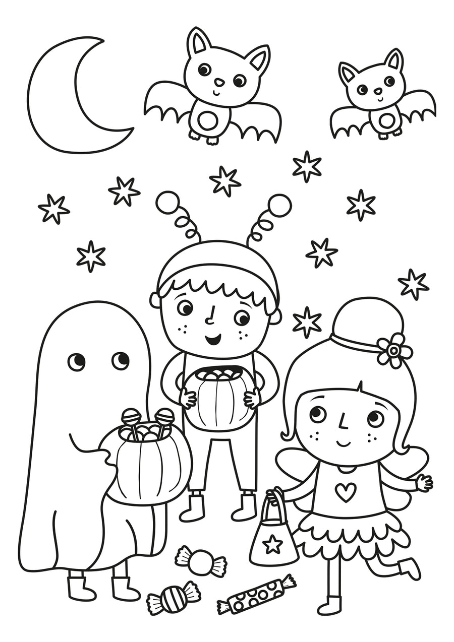 halloween colouring_Part1