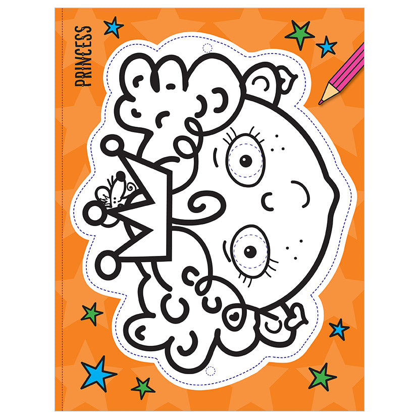 Product image 2 of Halloween Masks Sticker Activity Fun, a sticker activity book for ages 3+, by Make Believe Ideas.
