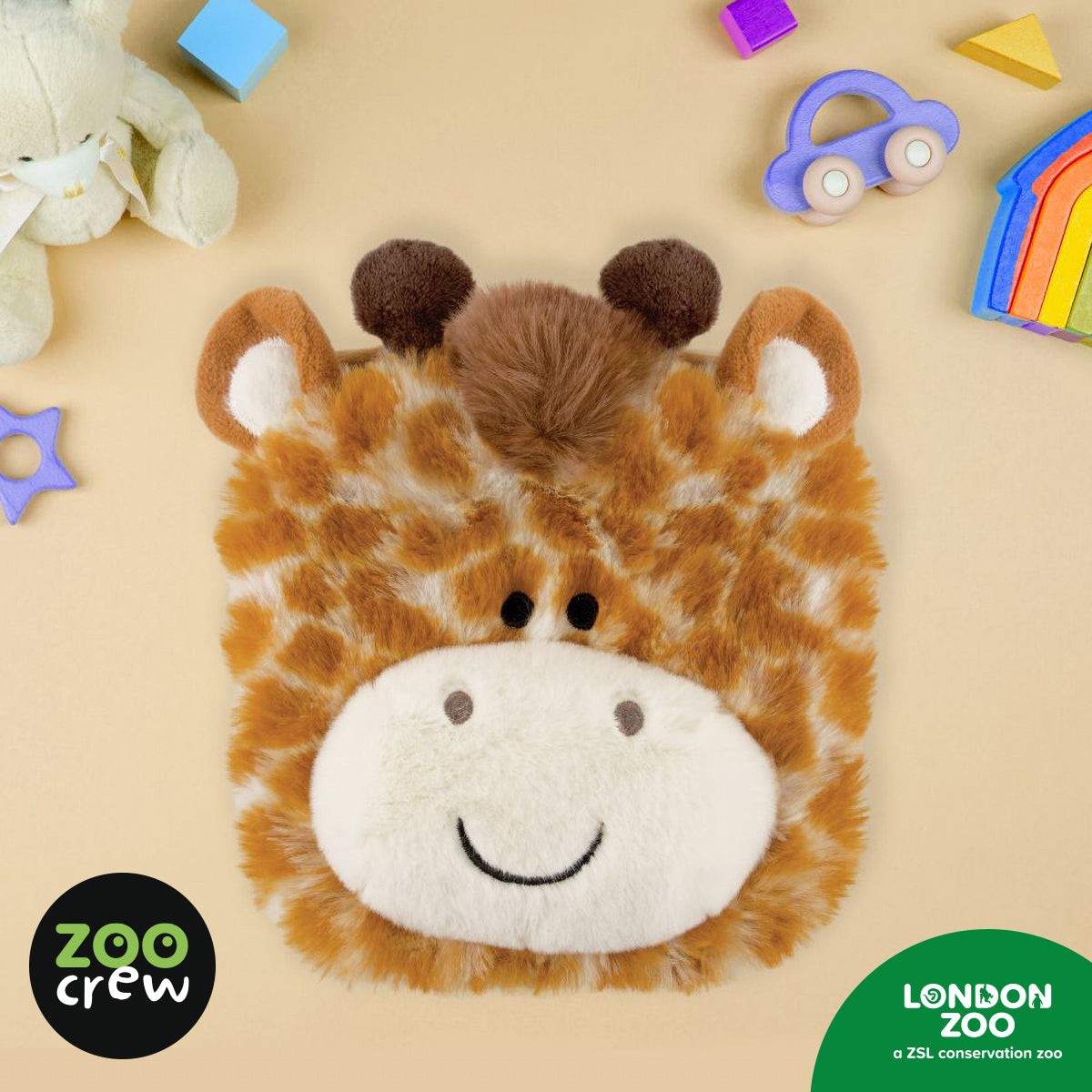 Hand-Puppet Cloth Book Giraffe 2 (9781836428763) by Make Believe Ideas