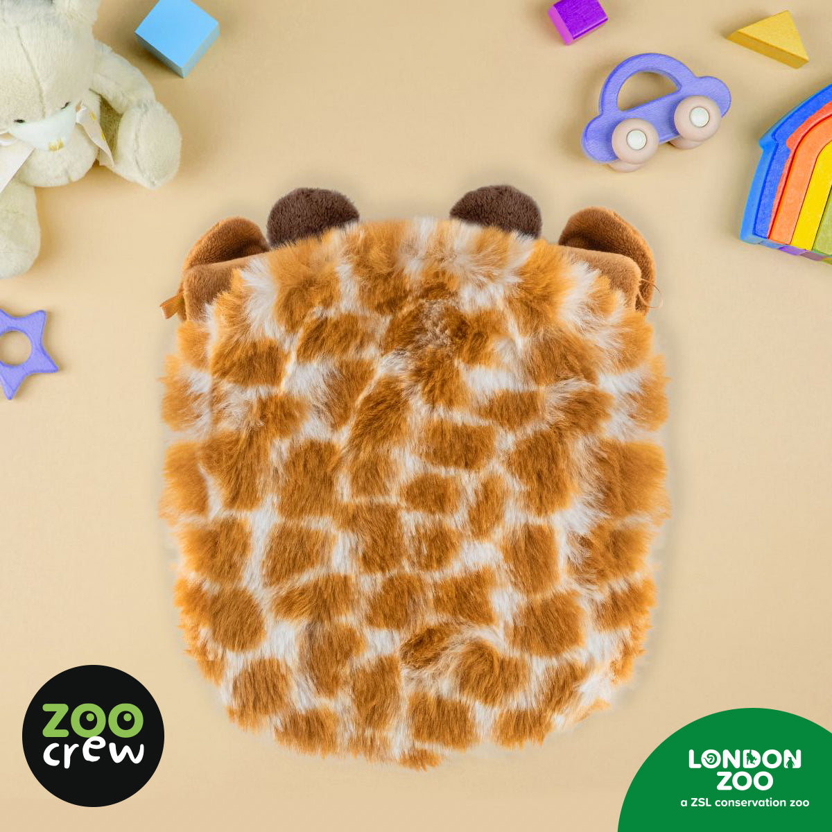 Hand-Puppet Cloth Book Giraffe 5 (9781836428763) by Make Believe Ideas
