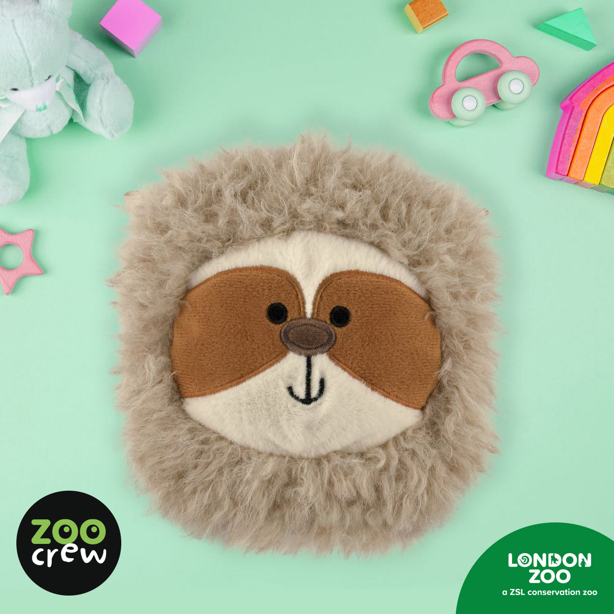 Hand-Puppet Cloth Book Sloth 2 (9781836427179) by Make Believe Ideas