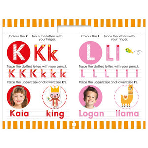 Product image 2 of Learning Pad Preschool, a sticker activity book for ages 3+, by Make Believe Ideas.