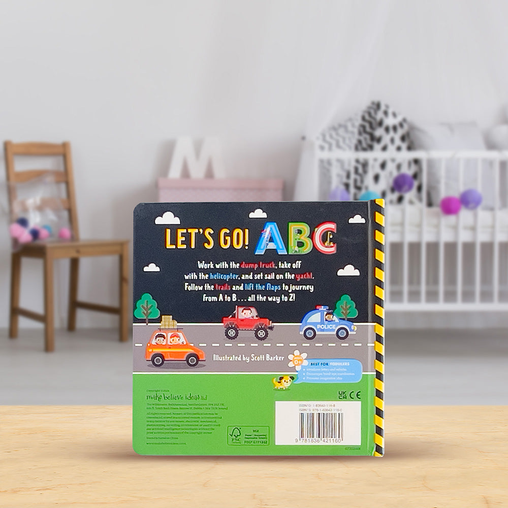 Product image 6 of Let's Go! ABC, a board book for ages 0+, by Make Believe Ideas.