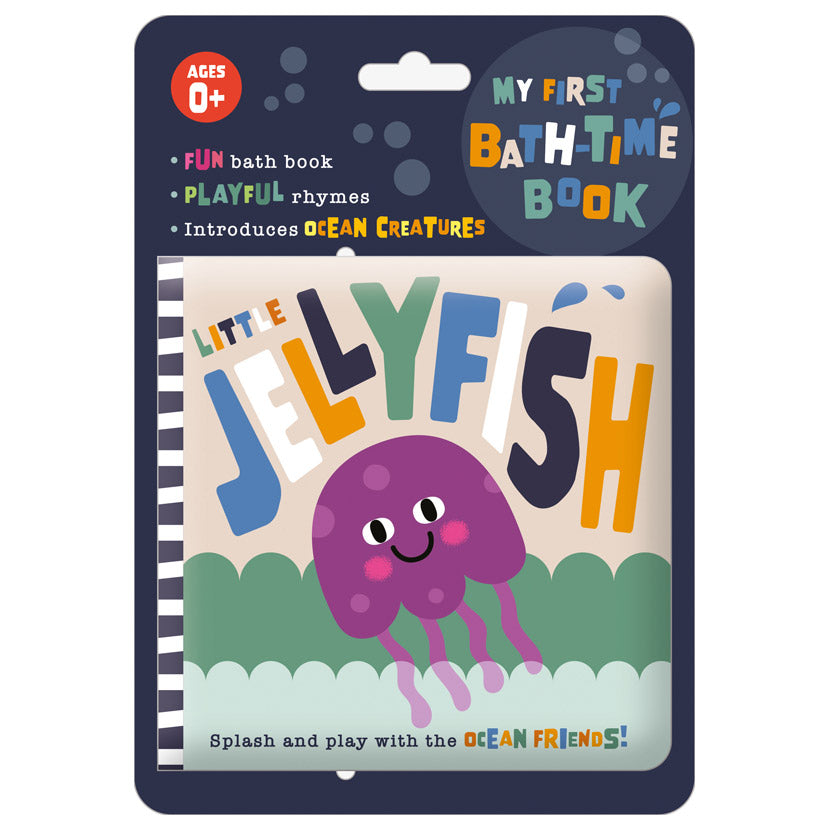 Product image 1 of Little Jellyfish, a bath book for ages 0+, by Make Believe Ideas.