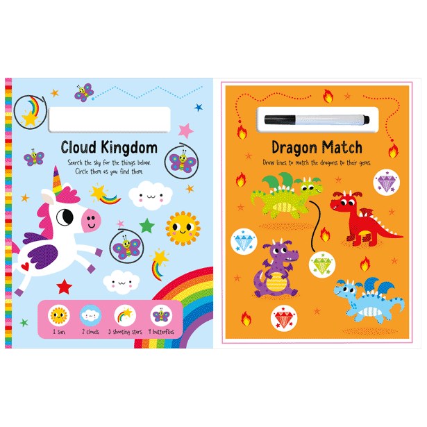 Product image 5 of Magical World, a sticker activity book for ages 3+, by Make Believe Ideas.