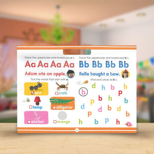 Product image 3 of Mini iQ Year 1 Learning Pad, a sticker activity book for ages 5+, by Make Believe Ideas.
