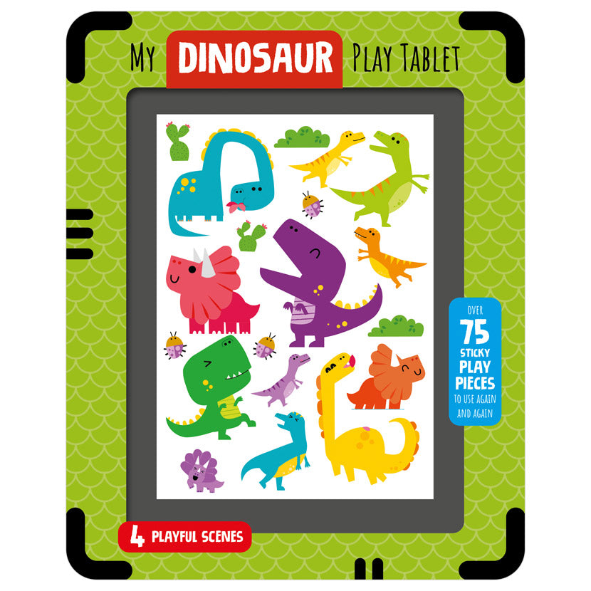 Product image 1 of My Dinosaur Play Book, a sticker activity book for ages 3+, by Make Believe Ideas.
