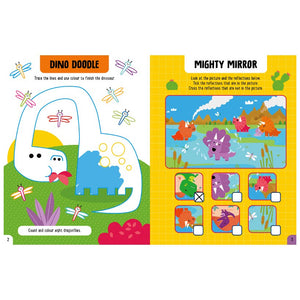 Product image 3 of My Dinosaur Play Book, a sticker activity book for ages 3+, by Make Believe Ideas.