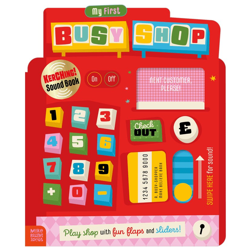 Product image 7 of My First Busy Shop, a board book for ages 0+, by Make Believe Ideas.