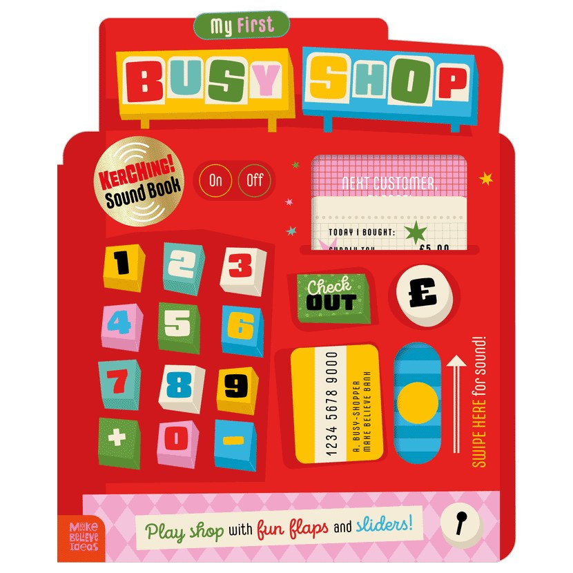 Product image 10 of My First Busy Shop, a board book for ages 0+, by Make Believe Ideas.