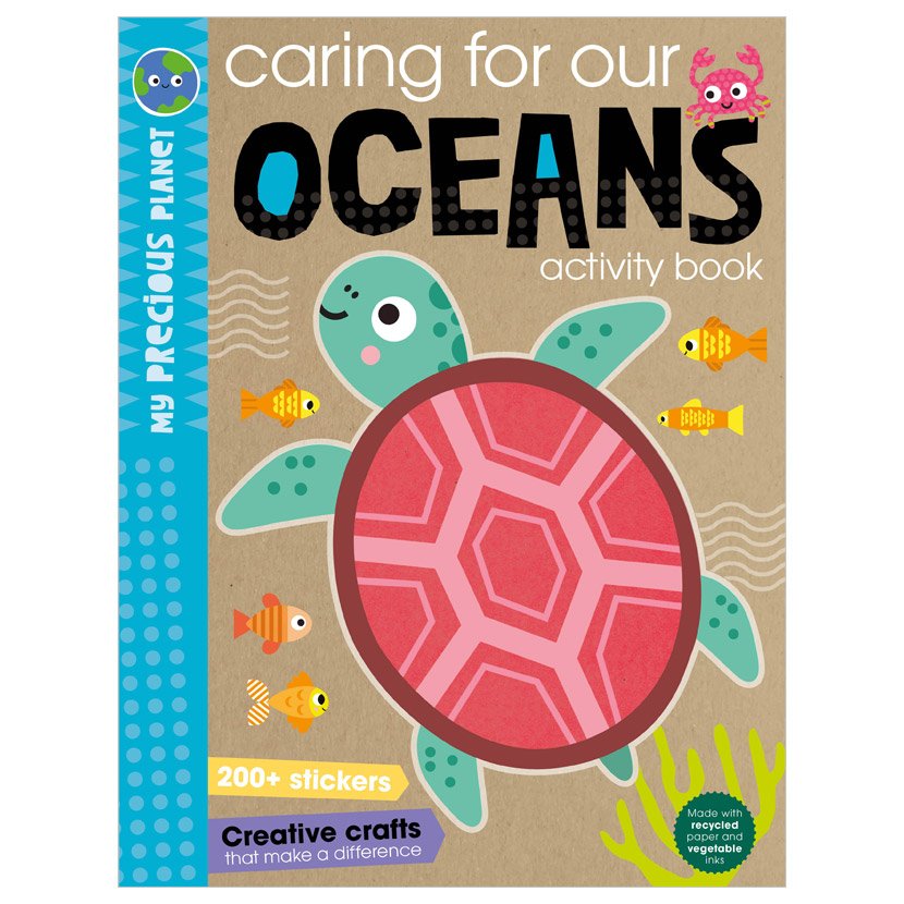 Product image 1 of My Precious Planet Caring for our oceans activity book, a sticker activity book for ages 5+, by Make Believe Ideas.