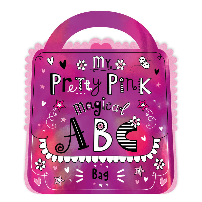 Product image 1 of My Pretty Pink Magical ABC Bag, a board book for ages 3+, by Make Believe Ideas.