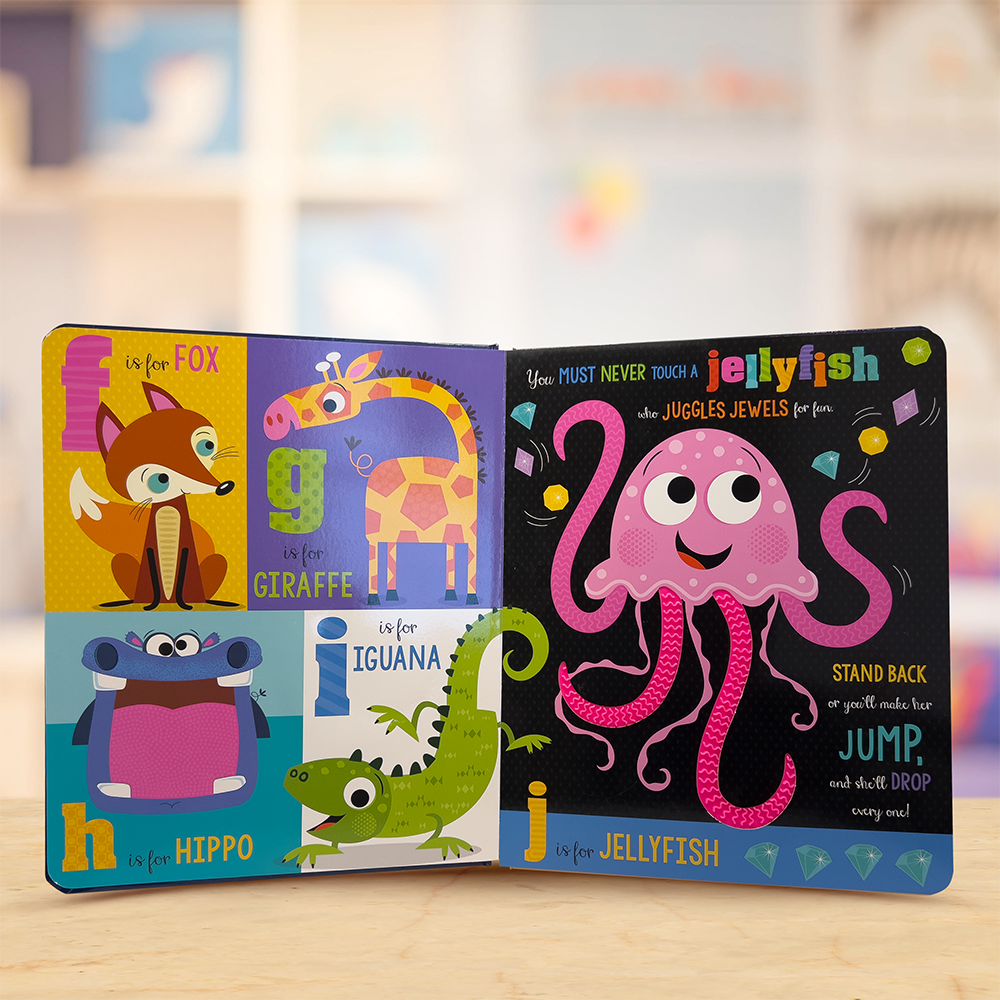 Product image 4 of Never Touch an Animal ABC: S is for Shark, a board book for ages 0+, by Make Believe Ideas.
