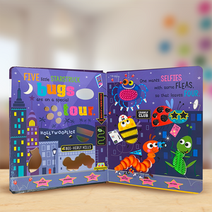Product image 3 of Never Touch the Bugs, a board book for ages 0+, by Make Believe Ideas.