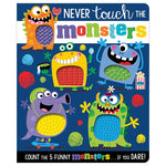 Product image 1 of Never Touch the Monsters!, a board book for ages 0+, by Make Believe Ideas.