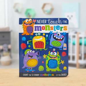 Product image 2 of Never Touch the Monsters!, a board book for ages 0+, by Make Believe Ideas.