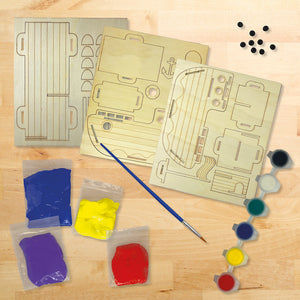 Product image 3 of Pirate Ship Model Set, a box set for ages 6+, by Make Believe Ideas.
