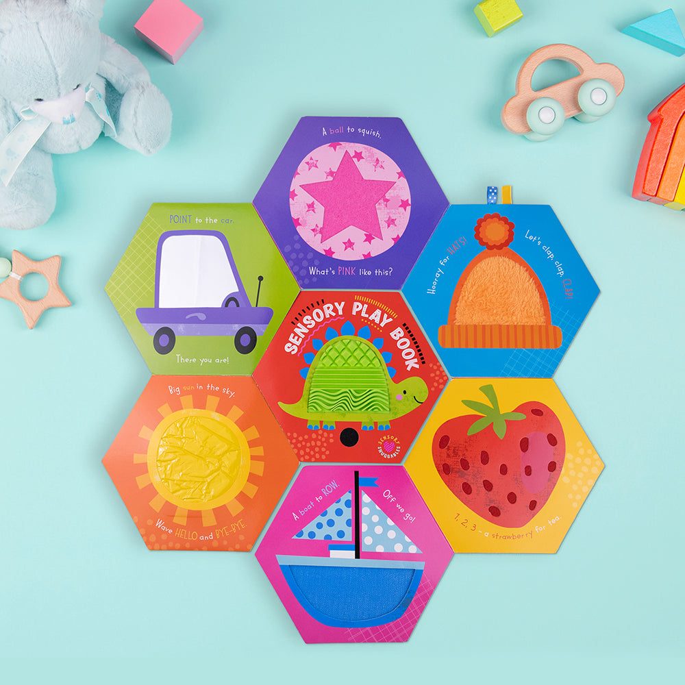 Product image 3 of Sensory Snuggables Sensory Play Book, a board book for ages 0+, by Make Believe Ideas.