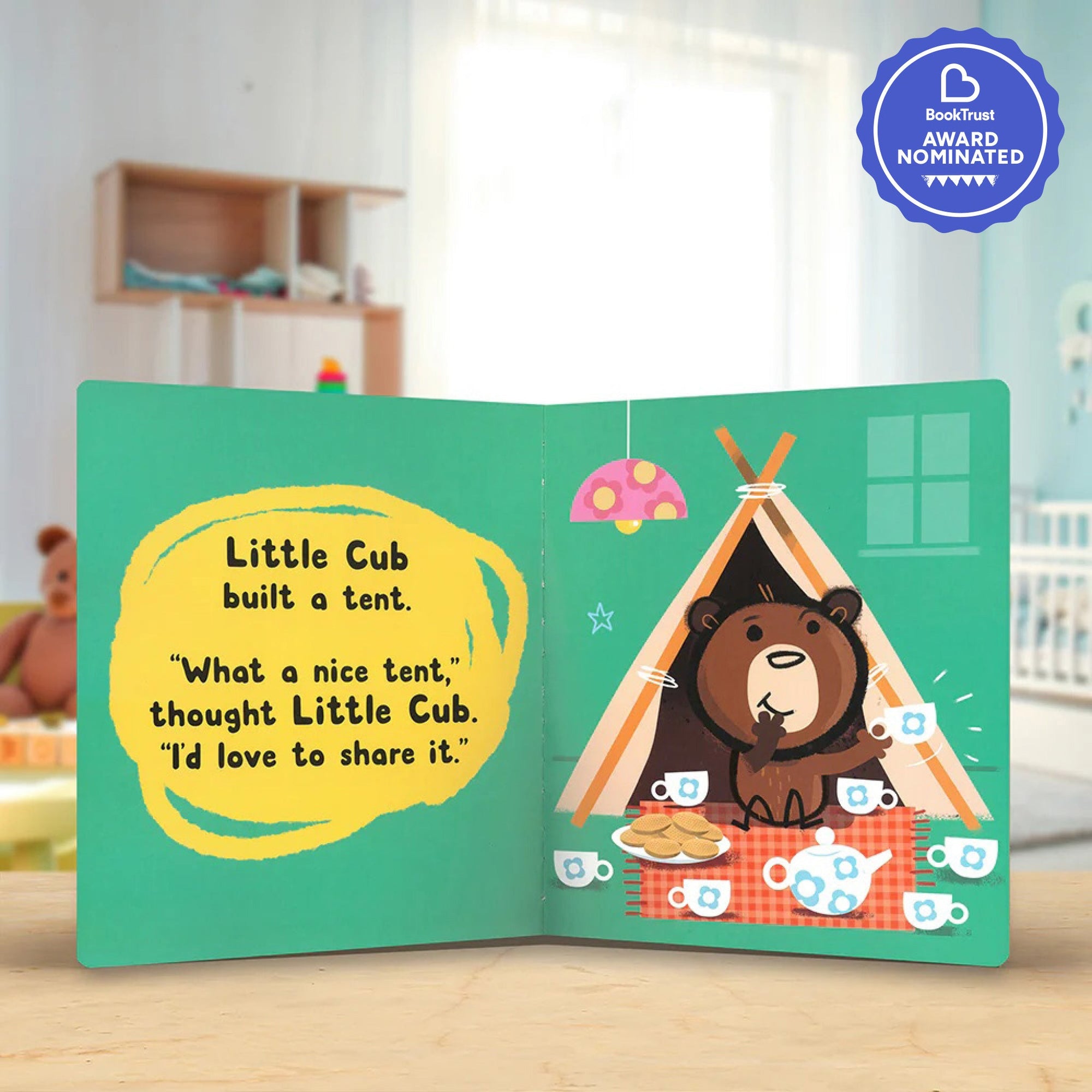 Product image 3 of Squish!, a picture book for ages 18 months+, by Make Believe Ideas.