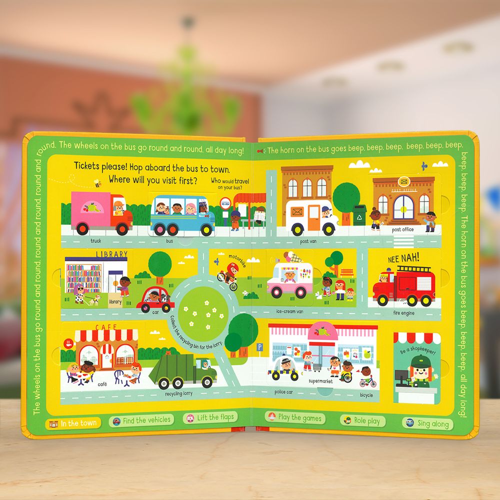 Product image 5 of The Toddler Play Book of Everything!, a board book for ages 0+, by Make Believe Ideas.