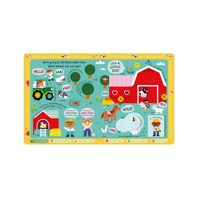 Product image 11 of The Toddler Play Book of Everything!, a board book for ages 0+, by Make Believe Ideas.