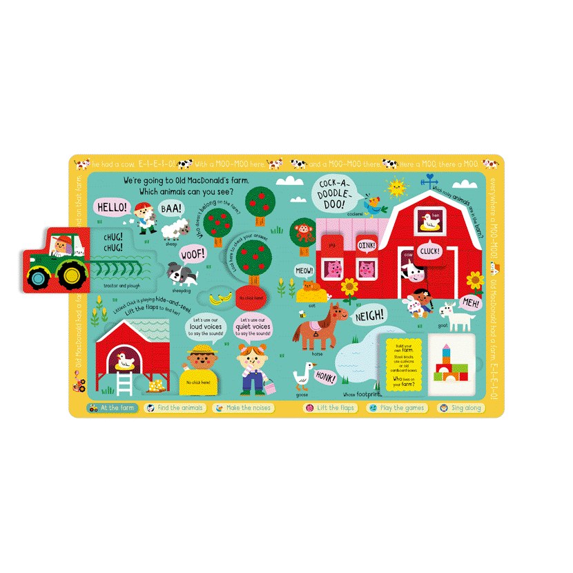 Product image 12 of The Toddler Play Book of Everything!, a board book for ages 0+, by Make Believe Ideas.