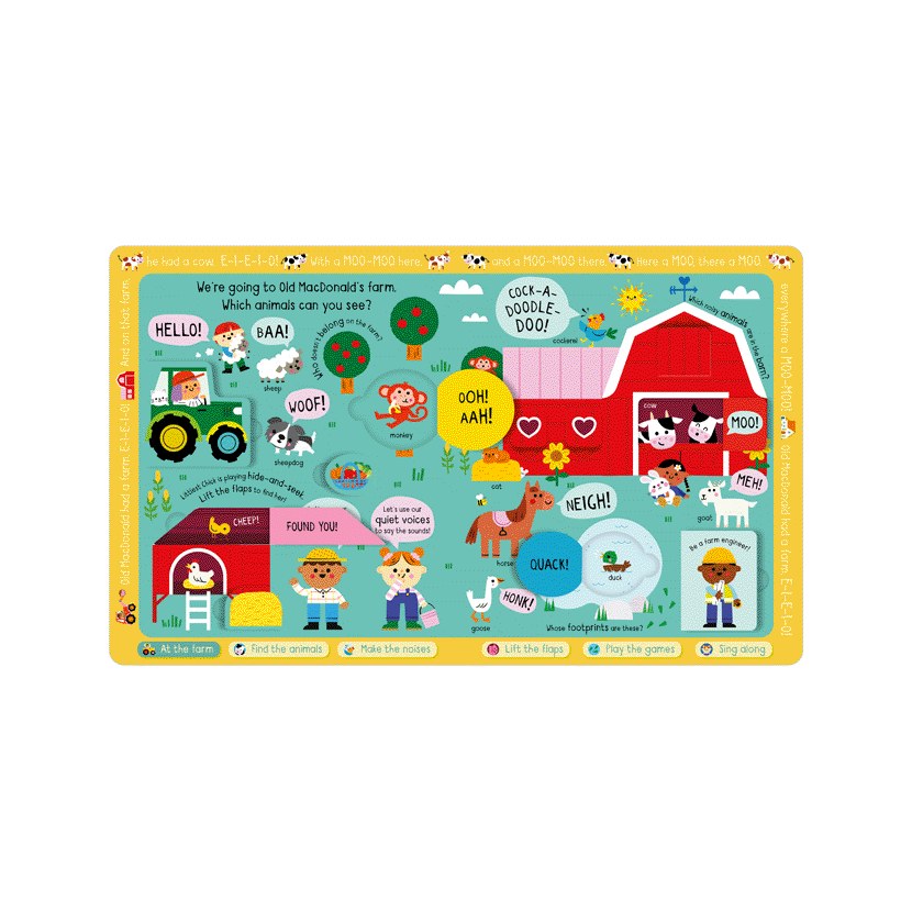 Product image 14 of The Toddler Play Book of Everything!, a board book for ages 0+, by Make Believe Ideas.