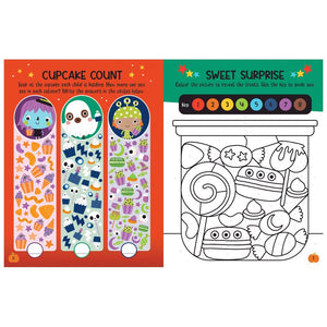 Product image 7 of Trick-or-Treat Street Activity Book, a sticker activity book for ages 4+, by Make Believe Ideas.