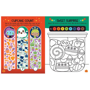 Product image 9 of Trick-or-Treat Street Activity Book, a sticker activity book for ages 4+, by Make Believe Ideas.