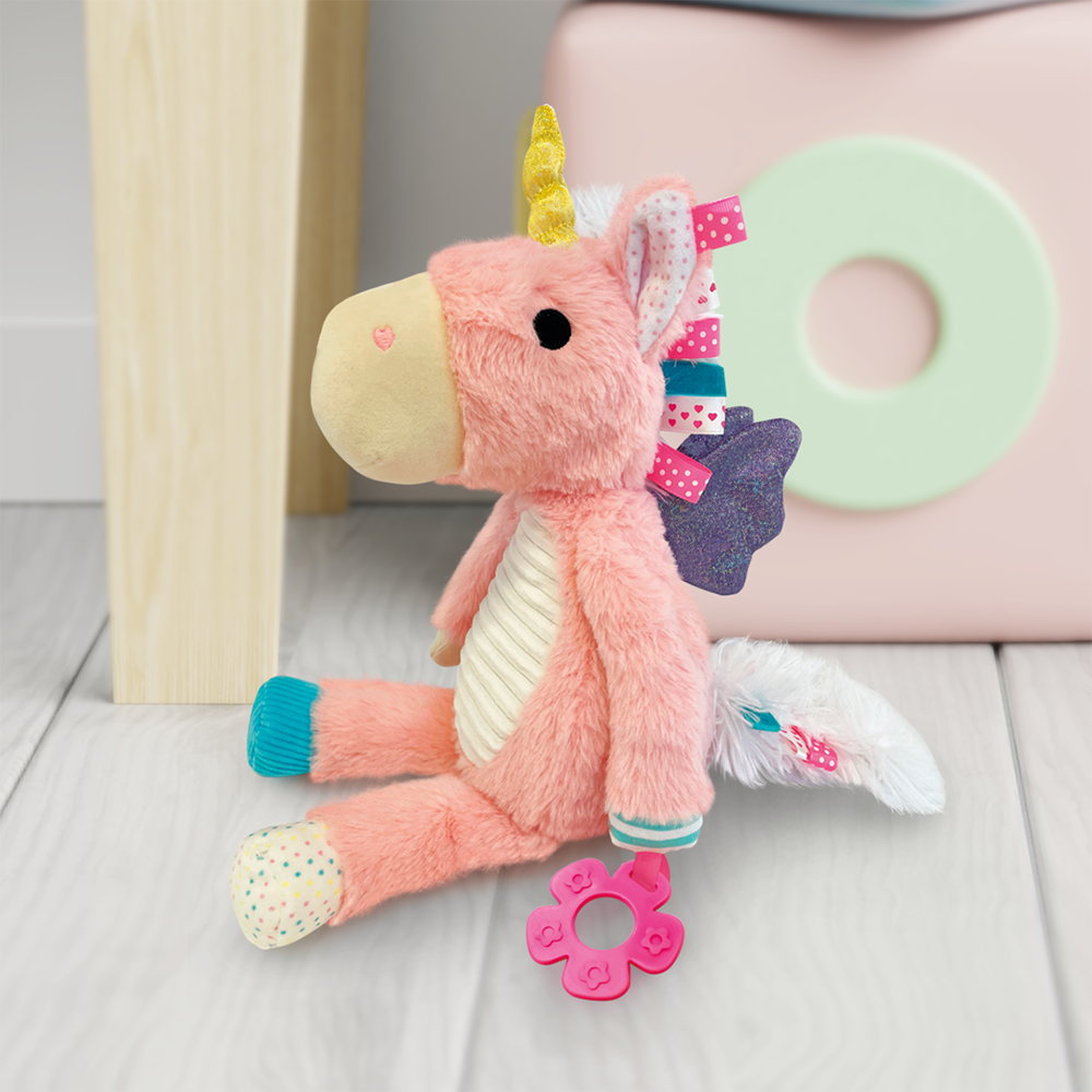 Sensory Snuggables Large Plush Unicorn