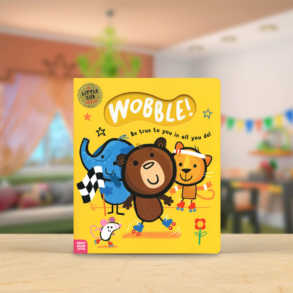 Product image 2 of Wobble!, a picture book for ages 18 months+, by Make Believe Ideas.